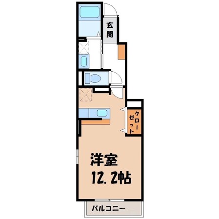 ビオラ・プレッソ Aの物件間取画像